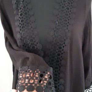 100 Rayon Top    Blouse Size Large